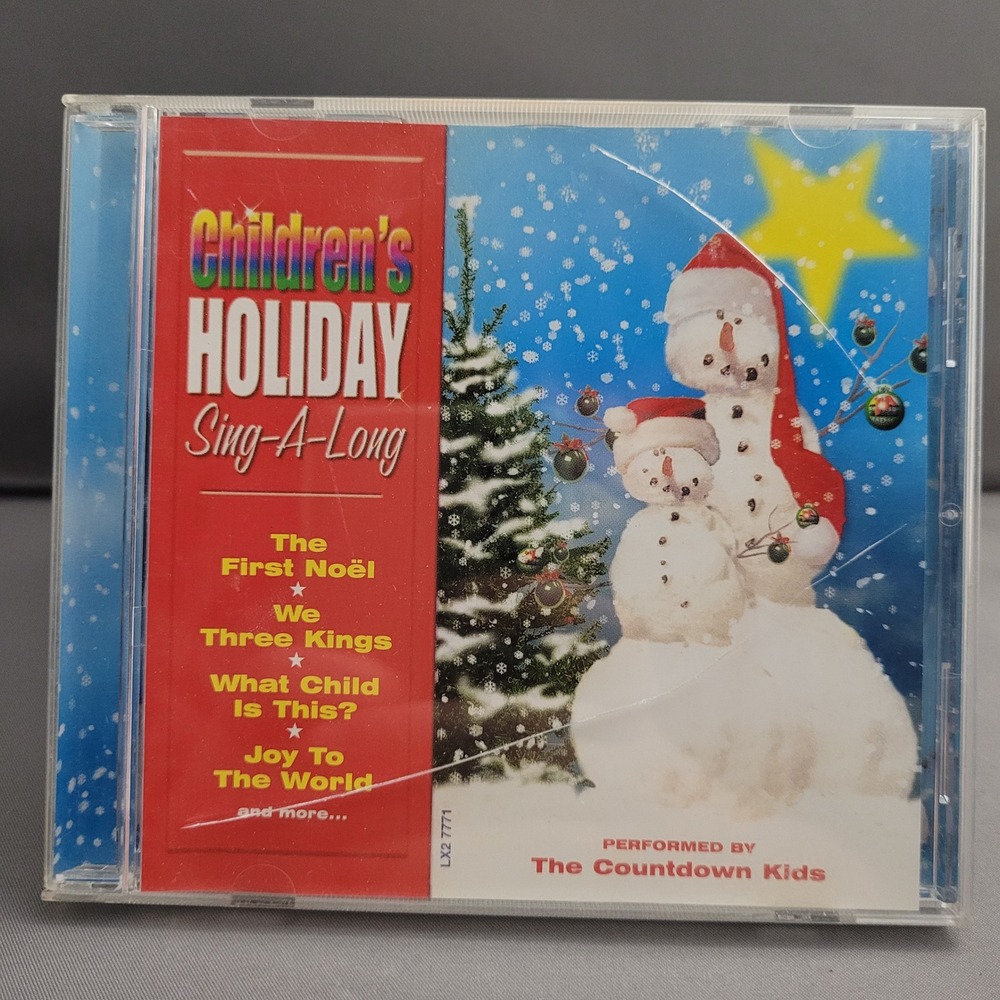 Children's Holiday Sing-A-Long The Countdown Kids (CD, 1999)